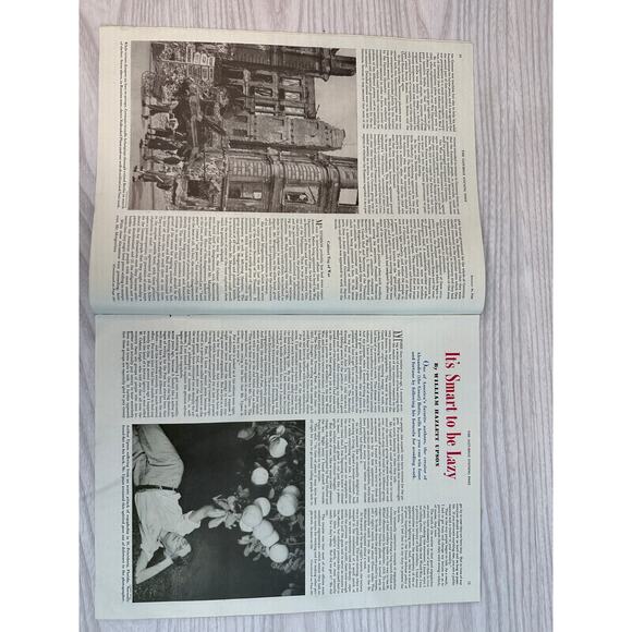 Vtg 1946 Jan 26 Saturday Evening Post Magazine Barber Shop Cover Stevan Dohanos - Picture 4 of 6